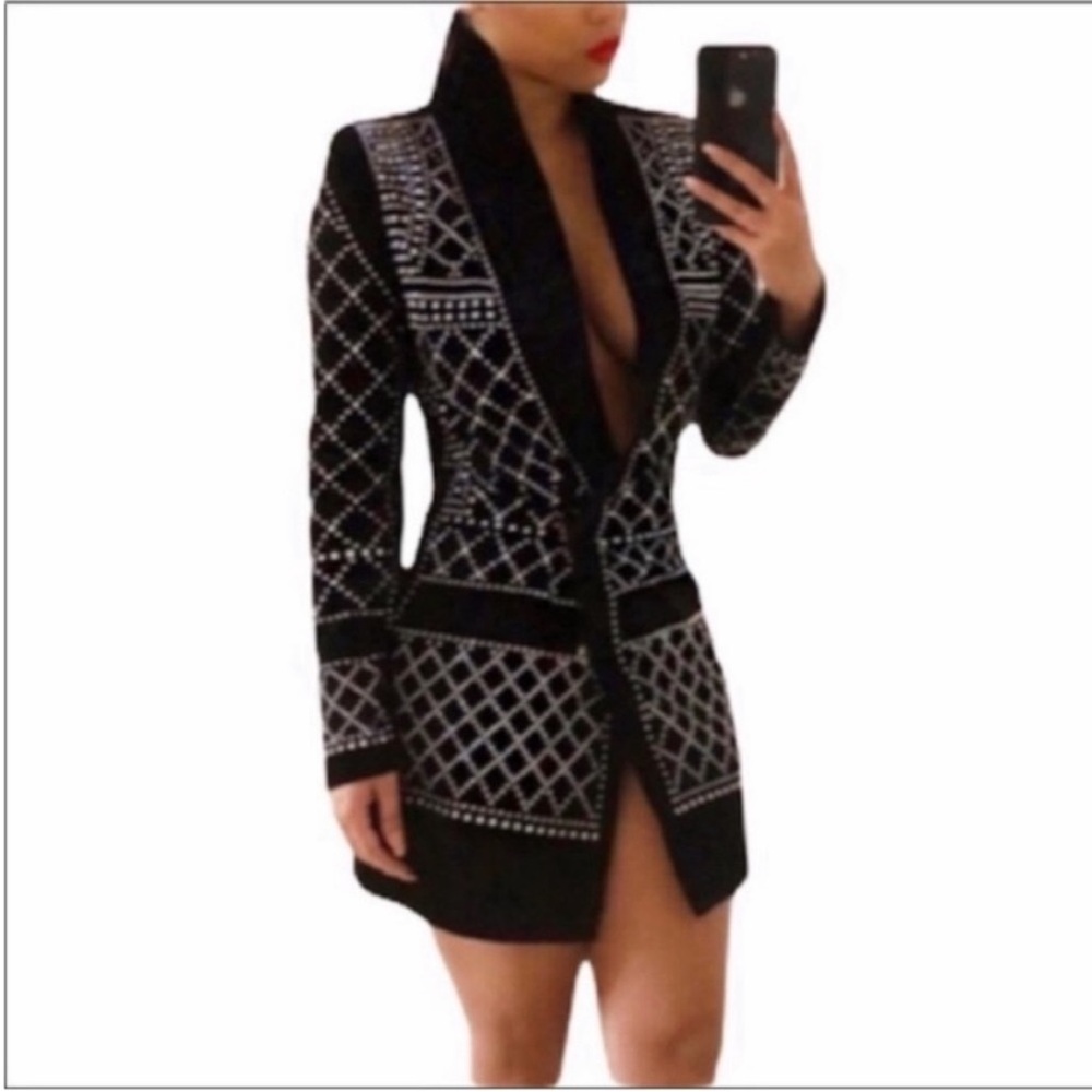 WHAT JORDY WORE sfv velvet blazer jacket NEW